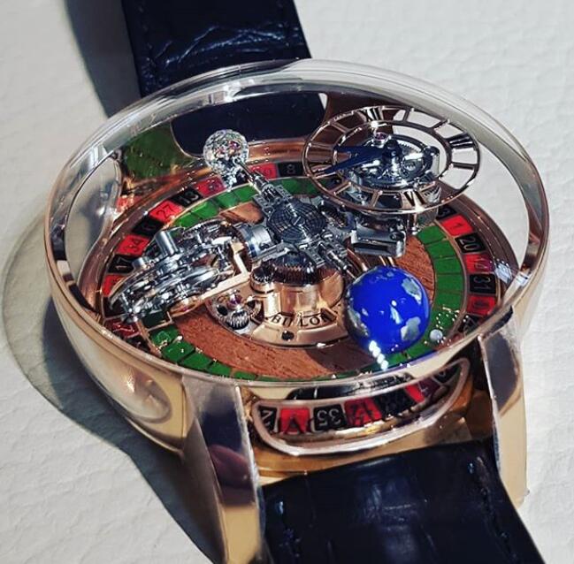 Jacob & Co Replica watch Grand Complication Masterpieces Astronomia Gambler AT150.40.RO.SD.A